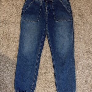 Casual Denim Jogger Pants